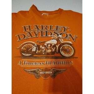 Harley Davidson Motorcycles Timeless Tradition Outpost Pueblo Co T Shirt Y2K XL